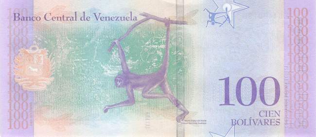 100 Bolivares 2018